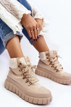 Damskie Trapery|Botki Zimowe Damskie><noscript><img width=