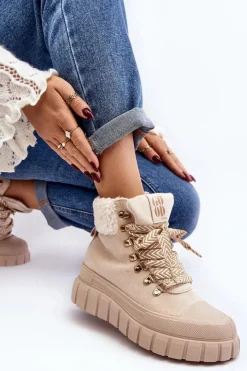 Damskie Trapery|Botki Zimowe Damskie><noscript><img width=