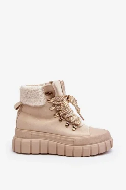 Damskie Trapery|Botki Zimowe Damskie><noscript><img width=