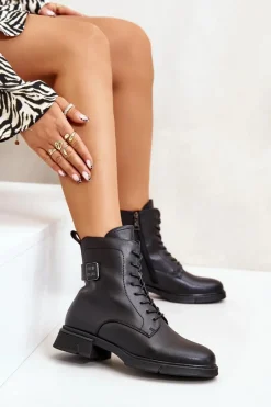 Botki Skórzane|Botki Sznurowane><noscript><img width=