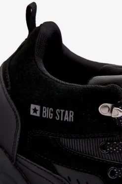 Obuwie Trekkingowe Męskie|Obuwie Sportowe Męskie></noscript>Big Star Shoes Ocieplane Buty Sportowe Męskie Czarne Big Star MM174161