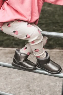 Hot Boto Ocieplane Dziecięce Botki Śniegowce Pewter Scooby