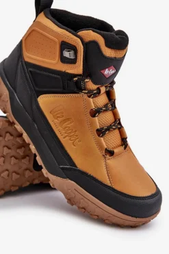 Lee Cooper Ocieplane Męskie Buty Trekkingowe LCJ-24-01-2938 Camel