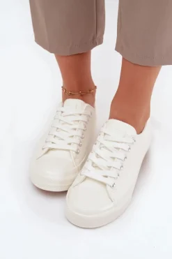 Trampki Ocieplane|Trampki Damskie Big Star></noscript>Big Star Shoes Ocieplane Niskie Trampki Damskie Big Star OO274927 Białe