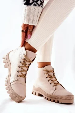 Damskie Trapery|Botki Sznurowane><noscript><img width=