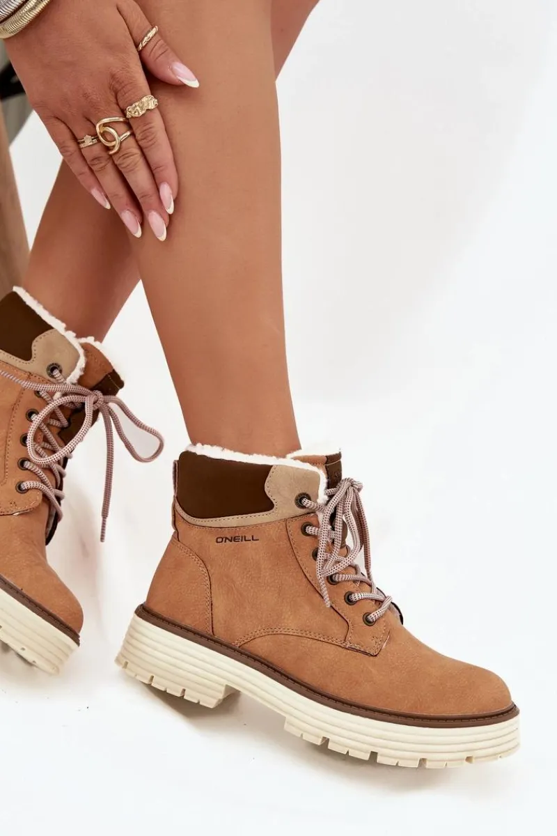 Botki Ocieplane|Damskie Trapery>O'Neill Ocieplane Trapery Damskie BENICIA WOMEN HIGH Camel