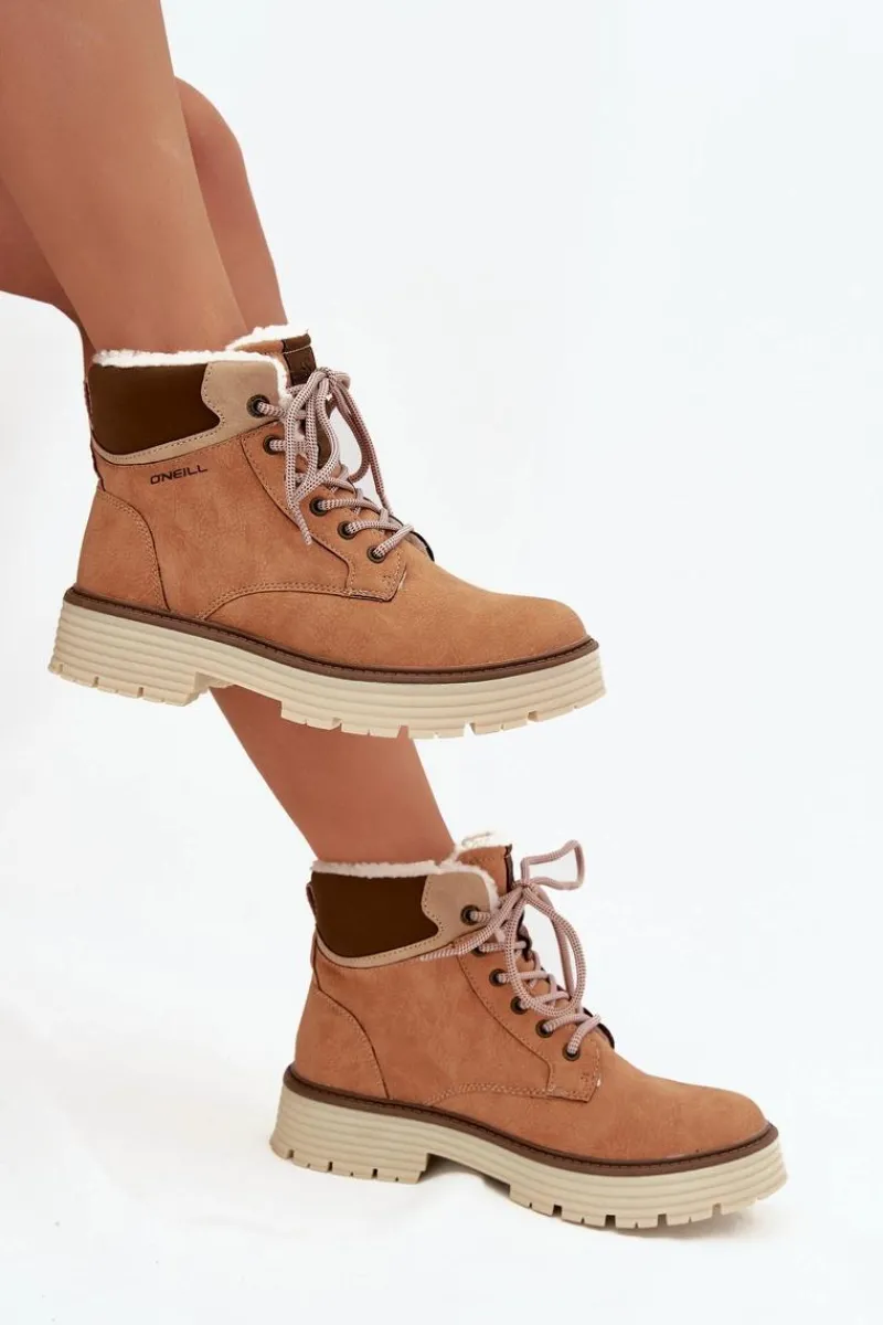 Botki Ocieplane|Damskie Trapery>O'Neill Ocieplane Trapery Damskie BENICIA WOMEN HIGH Camel