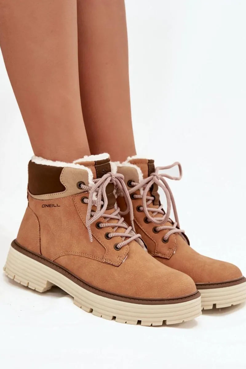 Botki Ocieplane|Damskie Trapery>O'Neill Ocieplane Trapery Damskie BENICIA WOMEN HIGH Camel