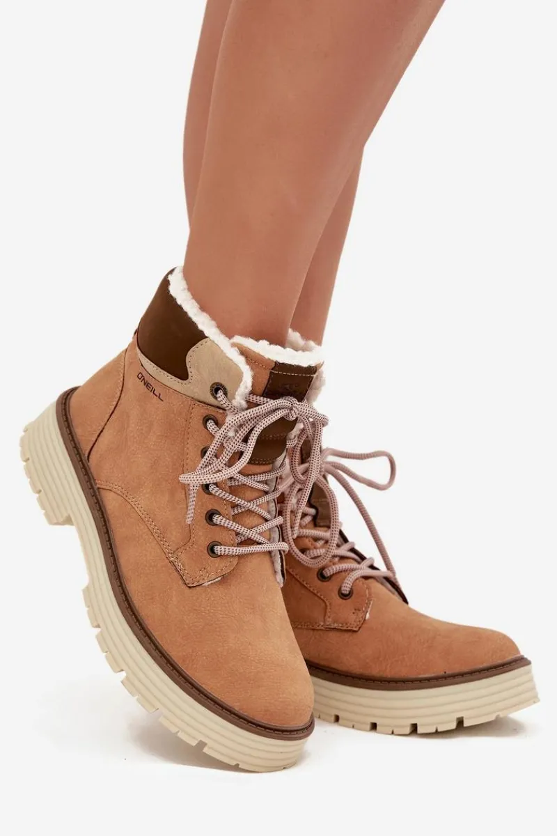 Botki Ocieplane|Damskie Trapery>O'Neill Ocieplane Trapery Damskie BENICIA WOMEN HIGH Camel