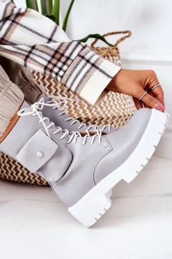 Botki Sznurowane|Botki Zimowe Damskie><noscript><img width=