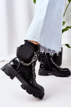 New Boto Ocieplane Workery Z Nerką Czarne Get The Look