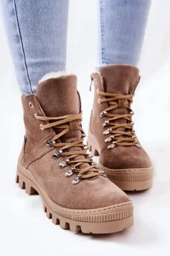 Botki Sznurowane|Botki Zimowe Damskie><noscript><img width=