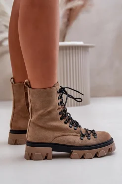 Damskie Trapery|Botki Sznurowane><noscript><img width=