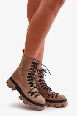 Damskie Trapery|Botki Sznurowane><noscript><img width=