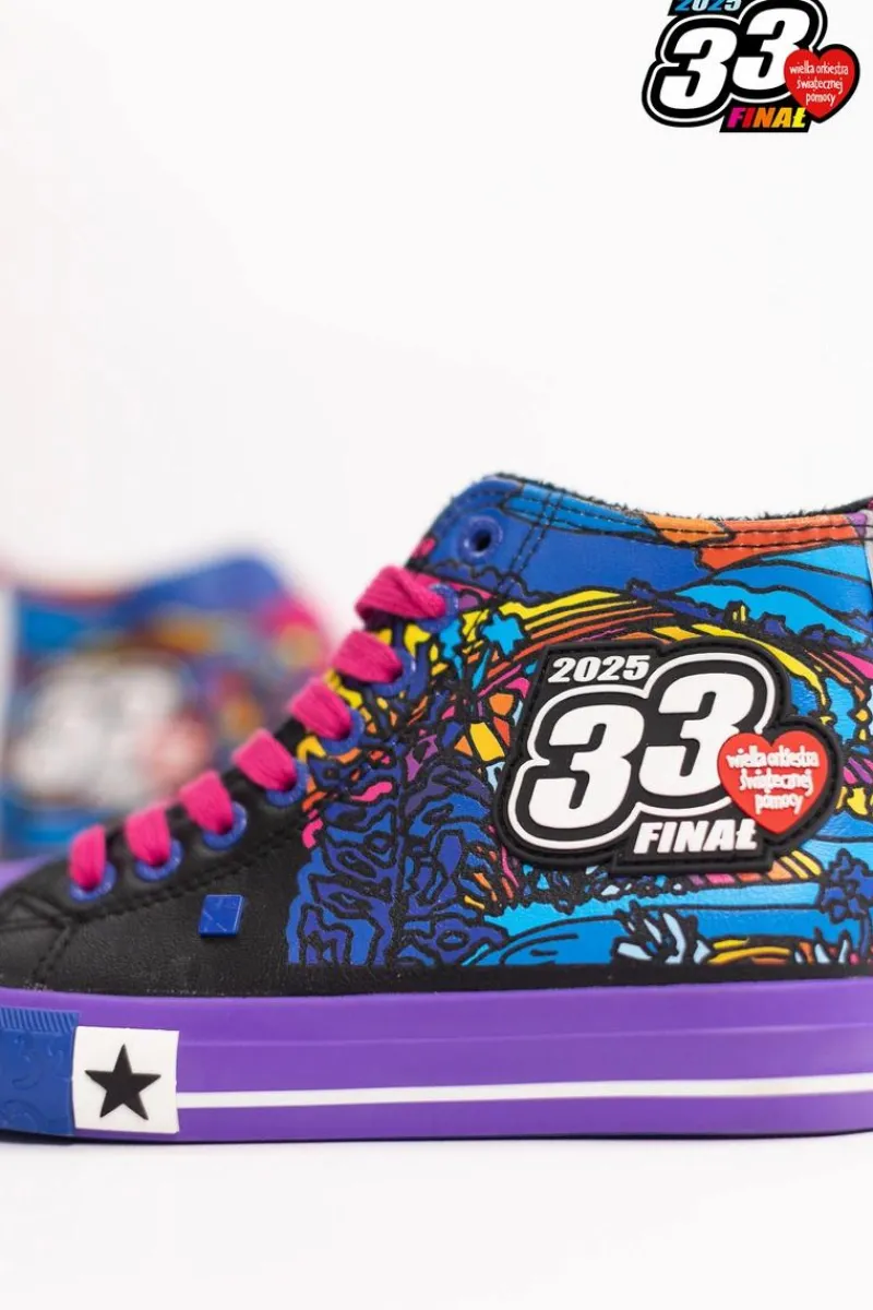 Sale Big Star Shoes Oficjalne trampki damskie BIG STAR x WOŚP RR274A650