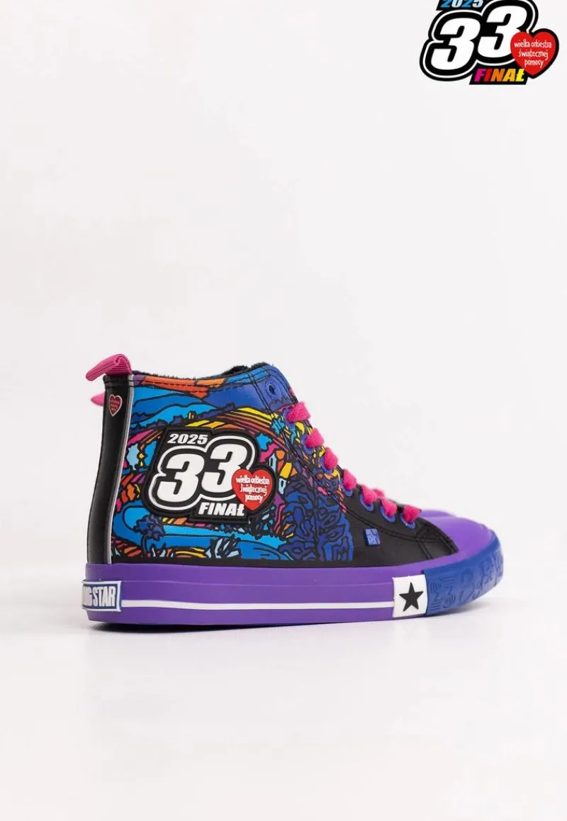 Sale Big Star Shoes Oficjalne trampki damskie BIG STAR x WOŚP RR274A650