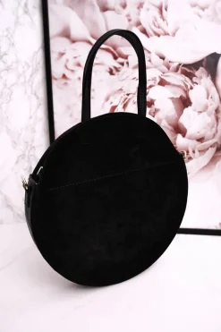 Torebki Klasyczne>Boto Okrągła Torebka Z Odpinanym Paskiem LAURA BIAGGI Czarna