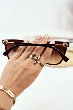 Okulary>PRIUS Okulary Brązowe Przeciwsłoneczne PR-V70/2 Brązowy Gradient