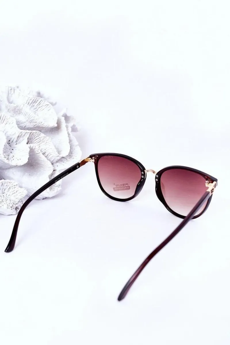 Online Okulary Przeciwsłoneczne Brązowe Ombre Okulary