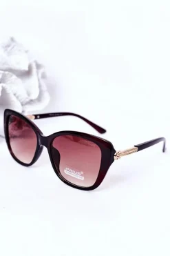 Sale PRIUS Okulary Przeciwsłoneczne Brązowe Ombre