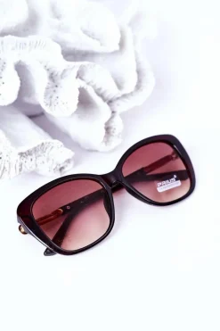 Sale PRIUS Okulary Przeciwsłoneczne Brązowe Ombre