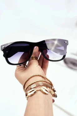 Okulary>PRIUS Okulary Przeciwsłoneczne Czarny Mat Unisex Gradalne