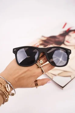Outlet PRIUS Okulary Przeciwsłoneczne Czarny Mat Unisex