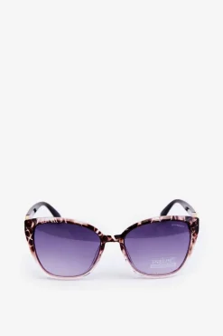 Okulary>Boto Okulary Przeciwsłoneczne Damskie UV400 Brązowo-Różowe