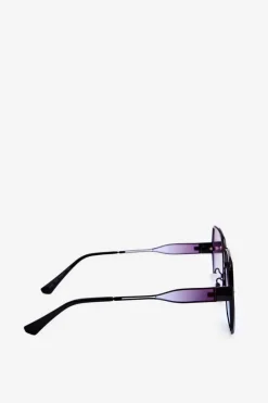 Hot Boto Okulary Przeciwsłoneczne Damskie Z Cieniowanymi Szkiełkami UV400 Niebieskie