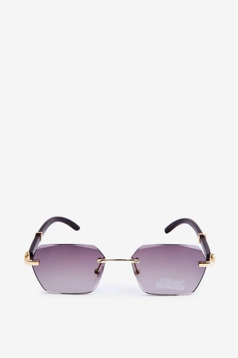 Clearance PRIUS Okulary Przeciwsłoneczne Damskie UV400 Czarne