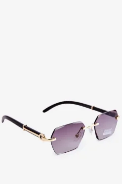 Clearance PRIUS Okulary Przeciwsłoneczne Damskie UV400 Czarne