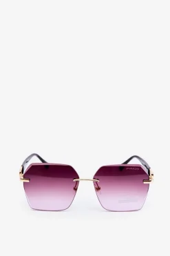 Online PRIUS Okulary Przeciwsłoneczne Damskie Z Filtrem UV Różowe