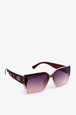 Online Okulary Przeciwsłoneczne Damskie UV400 Brązowe Okulary