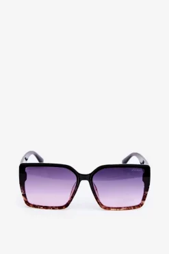 Online Boto Okulary Przeciwsłoneczne Damskie UV400 Czarno-Brązowe