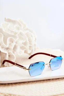 Okulary>PRIUS Okulary Przeciwsłoneczne Damskie UV400 Brązowe