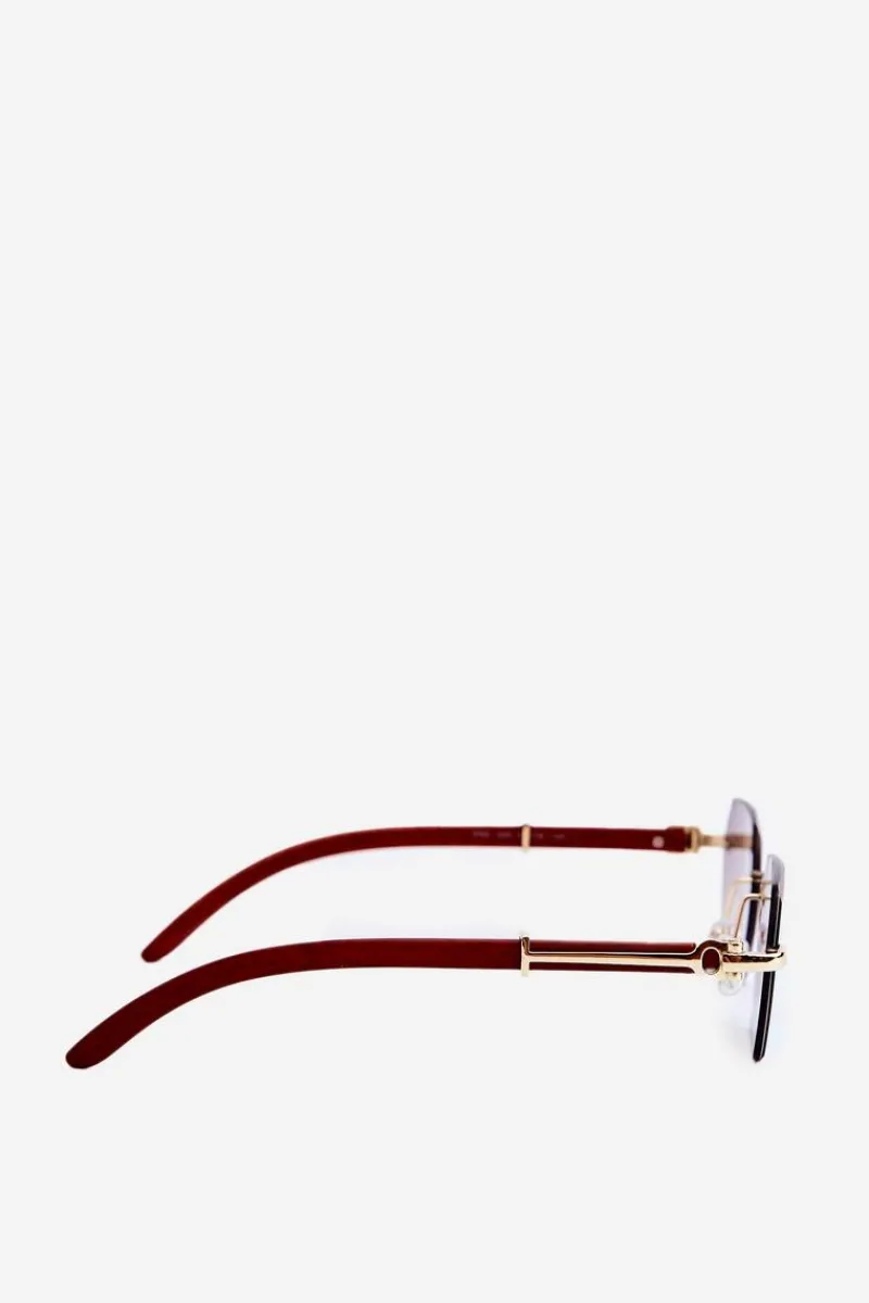 Okulary>PRIUS Okulary Przeciwsłoneczne Damskie UV400 Brązowe