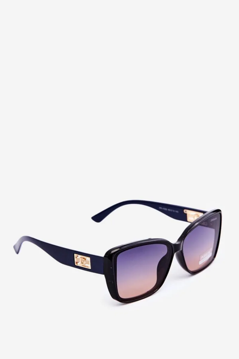 Discount Boto Okulary Przeciwsłoneczne Damskie UV400 Czarno-Granatowe