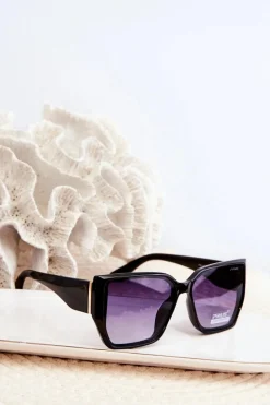Hot Boto Okulary Przeciwsłoneczne Damskie Z Filtrem UV Czarne