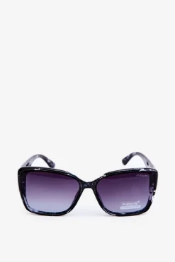 Outlet Okulary Przeciwsłoneczne Damskie UV400 Czarne Okulary