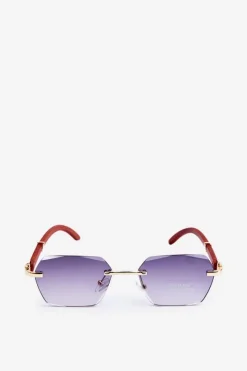 Sale PRIUS Okulary Przeciwsłoneczne Damskie UV400 Brązowe