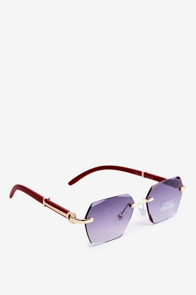 Sale PRIUS Okulary Przeciwsłoneczne Damskie UV400 Brązowe