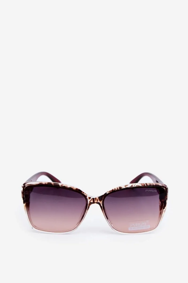 Okulary>Boto Okulary Przeciwsłoneczne Damskie UV400 Brązowe