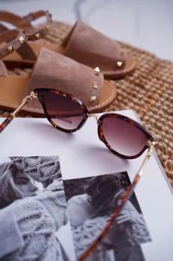 Outlet Okulary Przeciwsłoneczne PR-V06 Leopard Okulary