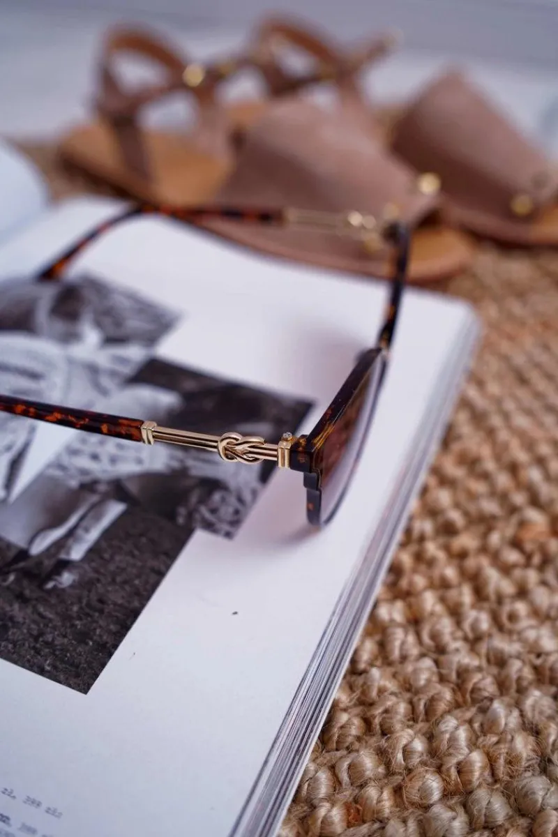 Outlet Okulary Przeciwsłoneczne PR-V06 Leopard Okulary