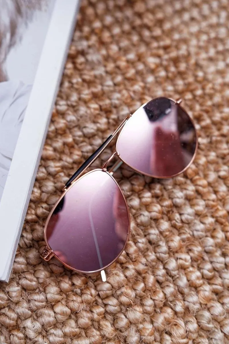 Clearance PRIUS Okulary Przeciwsłoneczne KRE-200 Różowe