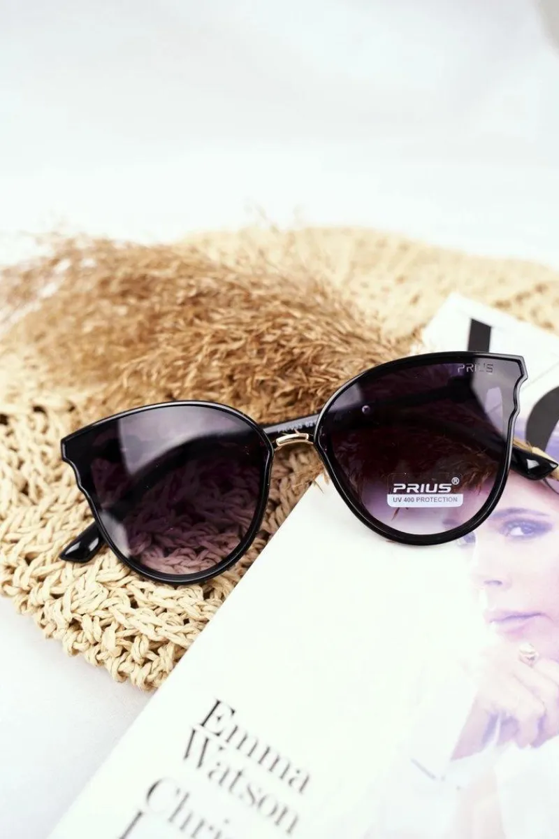 Discount Okulary Przeciwsłoneczne PR-V33/2 Czarne Czarny Gradient Okulary