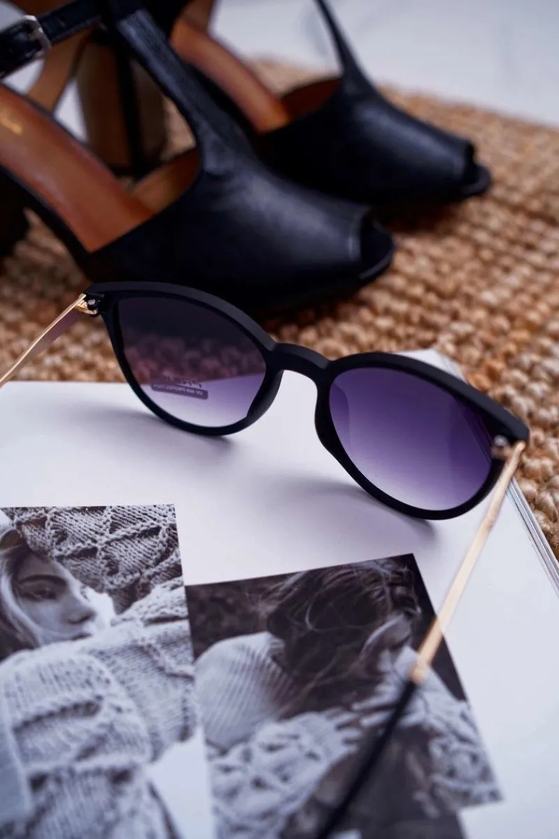 Hot PRIUS Okulary Przeciwsłoneczne PR-V41 Czarne Matowe