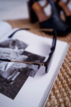 Hot PRIUS Okulary Przeciwsłoneczne PR-V41 Czarne Matowe