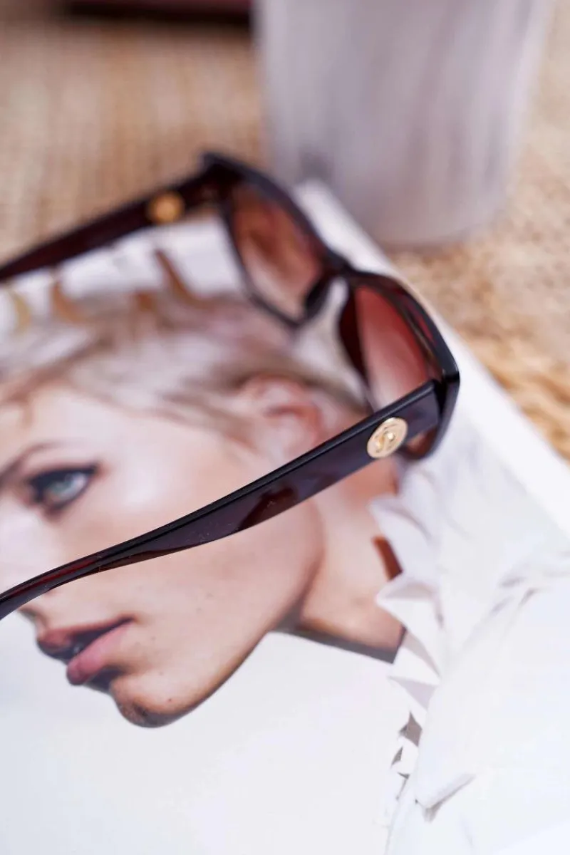 New PRIUS Okulary Przeciwsłoneczne PR-V24 Brązowe