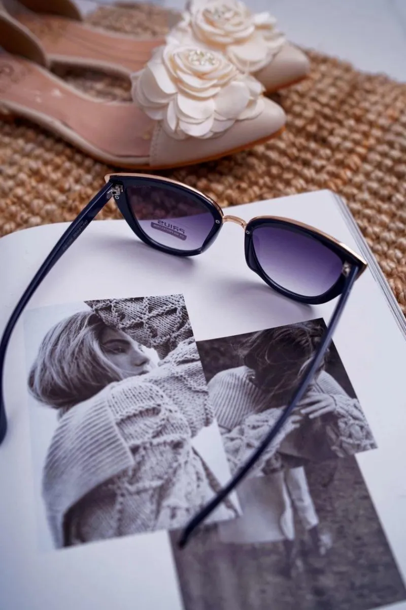 New Okulary Przeciwsłoneczne PR-V36 Granatowe Okulary